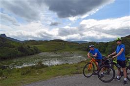 Small lake near the Black Loch on the Mad Little Road to Wester Ross