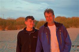 Dillan and Michael at Achmelvich