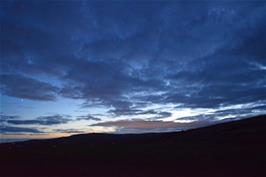 Fabulous sunset sky from the lane between Marley Head and Harbourneford Cross