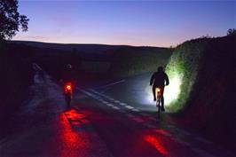 Dillan and Jude on Holne Road, just outside Buckfastleigh