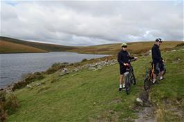 The Avon Dam, looking back to the open moor