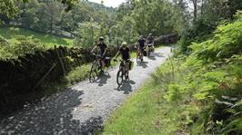 Continuing along the delightful bridleway to Slaters Bridge