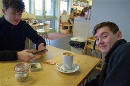 Spicy refreshments at the South Devon Chilli Farm, Loddiswell