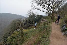 The Hunters' Path near Sharp Tor