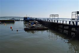 Walking to the Starcross ferry in plenty of time for the 11.10 crossing