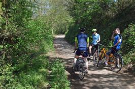 Continuing on the lane to Otterton