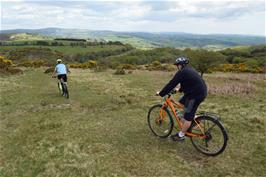 Jude and Dillan follow the bridleway to Chalk Ford