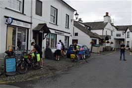 Preparing to leave Hawkshead co-op