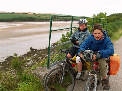 The Camel Estuary from the Camel Trail.