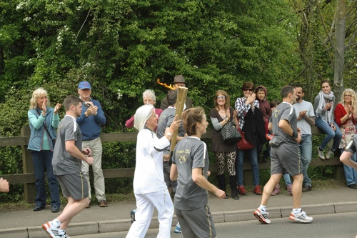20 May 2012 · Chuley Cross and Olympic Flame